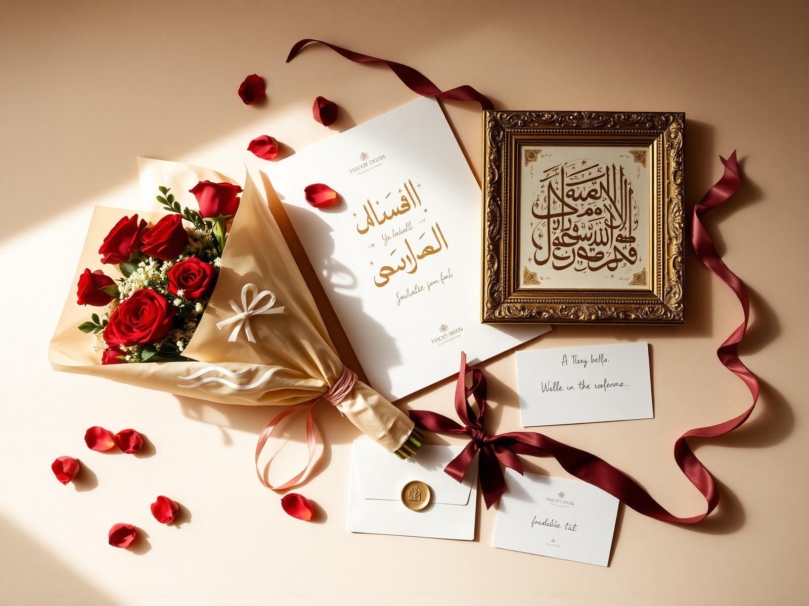 Handmade wedding items — florals, calligraphy and keepsakes